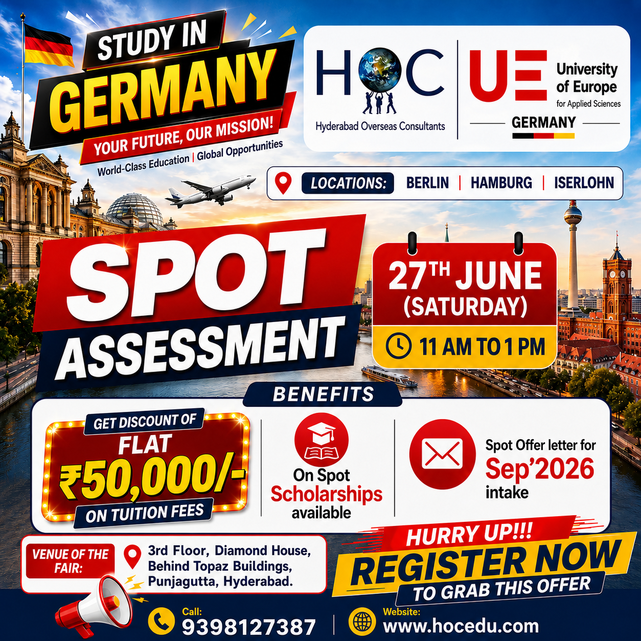 HOC Study in Germany Spot Assessment 27th June