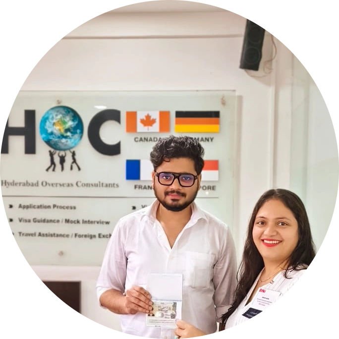 Hyderabad Overseas Consultants Testimonial